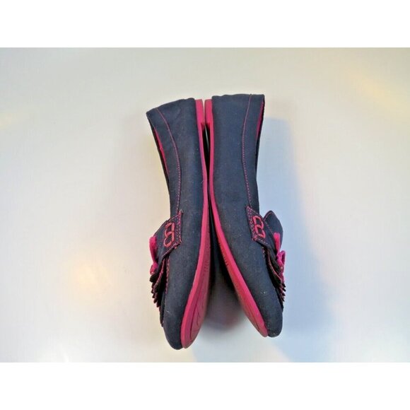 Unlisted Women's Flats Shoes 7M Blue Raspberry Kiltie Bow Casual Comfy Cushion - Picture 11 of 12